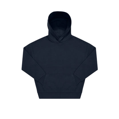 Vorderseite navy oversized Hoodie
